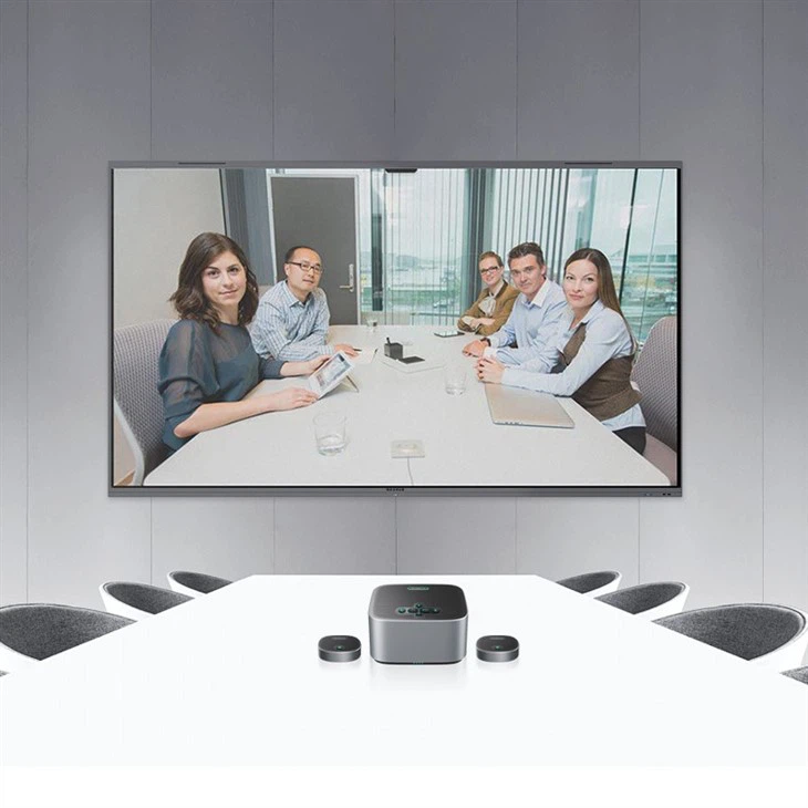 Wireless Conference Microphone Bluetooth Speakerphone With 2 Expansion Microphones